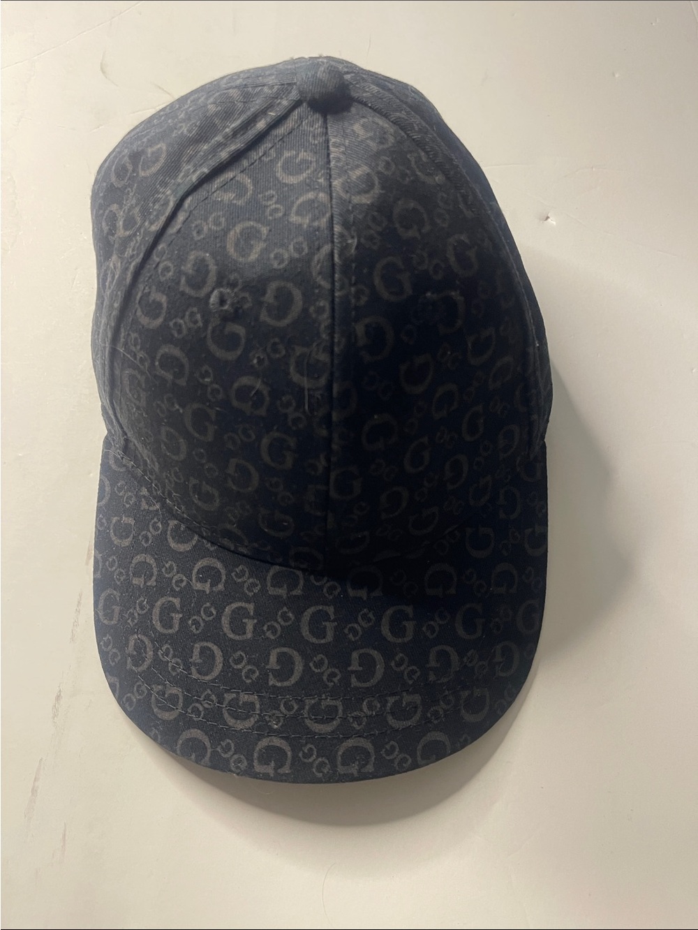 Guess Black Logo Baseball Cap
